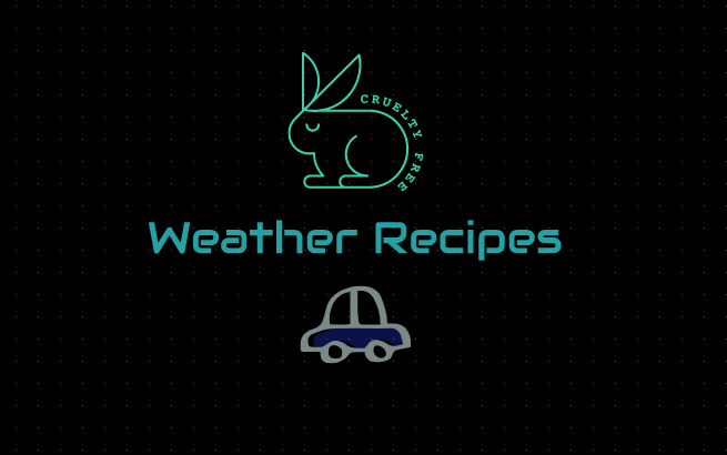 i made this logo and the meaning of it is that it has the app description and also two pics on it, the first one means that the weather 
          changes a lot and fast and the seccond one means that you dont need to drive while the weather is bad, just make your own food at home lol